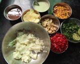 ફરાળી ભેળ (Farali Bhel Recipe In Gujarati) રેસીપી સ્ટેપ1ફોટો
