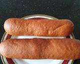 A picture of step 1 of Garlic bread#4 week challenge#idulfitr contest.