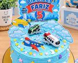 Foto langkah ke 5 dari resep Basic cake ultah Vanila.