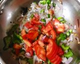 A picture of step 4 of Dosa with Spicy Onion Curry.
