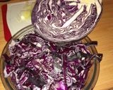 A picture of step 1 of Simple red cabbage.