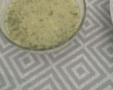 A picture of step 3 of Aloo dahi bara chat.