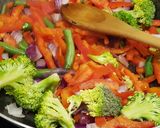 Foto del paso 2 de la receta: Wok de pollo y tirabuzones
