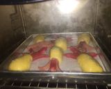 Foto langkah ke 6 dari resep Roti Sosis Bentuk Cumi / Octopus 🐙.