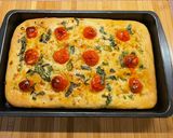 A picture of step 5 of How to Make Homemade Focaccia Bread:.