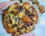 A picture of step 16 of Carrot Oatmeal Muffins with flax seeds.
