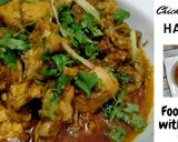 A picture of step 4 of Chicken tikka handi.