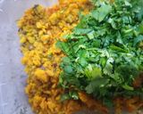 A picture of step 2 of Leftover moong ki daal ke samosey 😋.