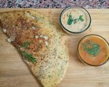 A picture of step 5 of Crispy Rava Dosa.