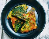 Foto langkah ke 5 dari resep Telur Dadar Kangkung.