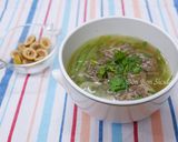 Hình bước làm 4 của món Canh Cua Đồng Bí Đao Xanh