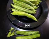 Semi Lima beans fry with potato recipe step 1 photo