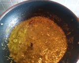 A picture of step 2 of Parwal bharta.