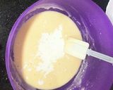 A picture of step 6 of Apple Cake 😋.
