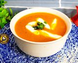 A picture of step 1 of Restaurant Style Classic Tomato Soup and Grilled Cheese Sandwich.