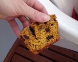 Foto del paso 7 de la receta: Budín de naranja con chispas súper sano! 85 cal por porción🍊🍊🍫🍫