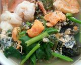 รูปขั้นตอนการทำที่ 5 ของ ซุปไข่เค็มสาหร่าย