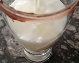 A picture of step 2 of Dalgona coffee.