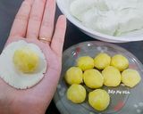 Hình bước làm 3 của món Chè trôi nước nhân dừa đậu xanh