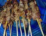 Foto langkah ke 4 dari resep Sate Kambing Sederhana.