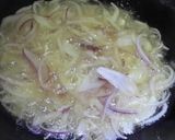 A picture of step 1 of Chicken Chana Dal Masala.