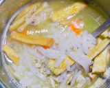 Hình bước làm 8 của món Bánh canh cá cờ, đậu hủ từ cơm nguội, bột gạo, bột năng