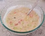 A picture of step 5 of Lauki ka raita.