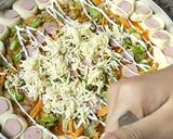 Foto langkah ke 8 dari resep Pizza Sayuran (660).