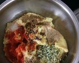 A picture of step 3 of Belwa kachori.
