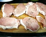 Foto del paso 1 de la receta: Lomo de cerdo en salsa Minera con guarnición
