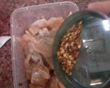 A picture of step 2 of Chicken Spicy Kung Pao.