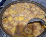 Foto langkah ke 6 dari resep Kolak Ketela + Pisang + Nangka🍌🥥 Kuah Santan Kental Manis Legit.