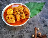 Foto langkah ke 4 dari resep Ayam Kuah Merah Berempah.