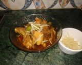 A picture of step 2 of Chicken achari.