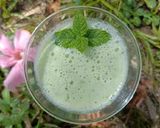 Une image de l'étape 2 de 🌸 Gaspacho concombre menthe.