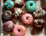 Foto langkah ke 9 dari resep Donat kentang eggless toping glaze homemade.