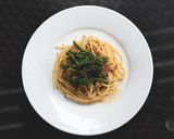 A picture of step 6 of Pasta with kale and corned beef.
