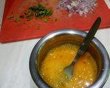 A picture of step 3 of Stuffed Egg parantha.