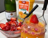 Strawberry Sunrise Mimosas