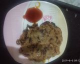 A picture of step 3 of Wheet chilla with tea.
