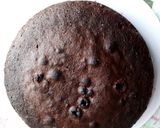 A picture of step 5 of Brownie pizza.