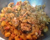 Foto del paso 6 de la receta: Tortilla de berenjenas y bacon a la barbacoa
