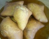 A picture of step 6 of Mahamri / mandazi.