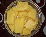 நெய் மைசூர் பாக்(Ghee mysorepak recipe in tamil) ரெசிபி ஸ்டேப் 7 புகைப்படம்