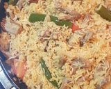 A picture of step 6 of Meat Briyani (Using leftover Roasted Lamb Leg).