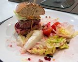 A picture of step 4 of Homemade Burger.