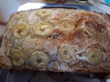 Budín de banana con chips de chocolate ideal para las fiestas 😉