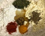 A picture of step 3 of Methi Thepla.