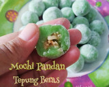 Foto langkah ke 4 dari resep Mochi Pandan Tepung Beras.