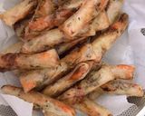 Hình bước làm 7 của món Ram tôm đất (chả giò tôm đất)